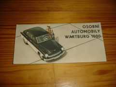 WARTBURG 1000 1964 brochure