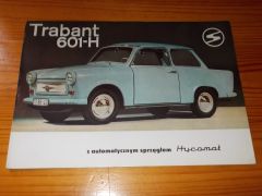 TRABANT 601-H brochure