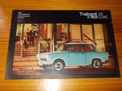 TRABANT 601 De Luxe brochure