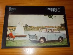 TRABANT 601S brochure