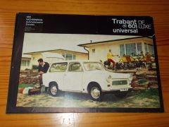 TRABANT 601 De Luxe Universal brochure