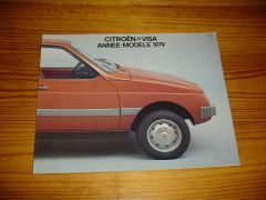 CITROEN VISA 1979 brochure