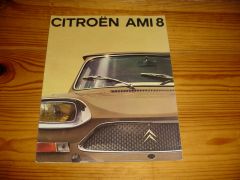 CITROEN AMI 8 1970 brochure