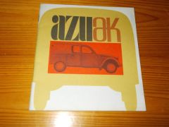 Citroen AZU/AK 1966 BROCHURE