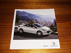 PEUGEOT 308 CC 2010 brochure