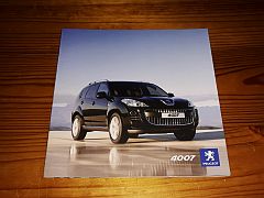 PEUGEOT 4007 2009 brochure