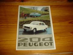 PEUGEOT 204 1976 brochure