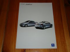 Peugeot 206 CC brochure