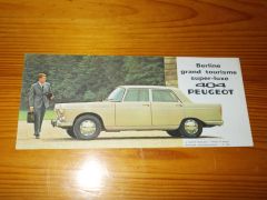 PEUGEOT 404 brochure