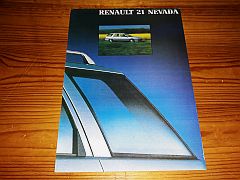 RENAULT 21 NEVADA BROCHURE