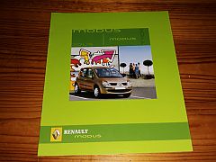 RENAULT MODUS 2004 brochure