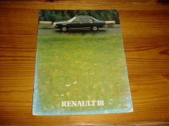 RENAULT 18 1980 brochure