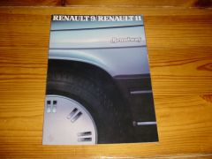 RENAULT 9/11 BRODWAY 1986 brochure