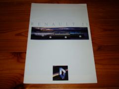 RENAULT 21 1992 brochure