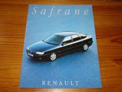 RENAULT SAFRANE 1993 brochure