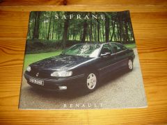 RENAULT SAFRANE  1993 brochure