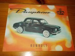 RENAULT DAUPHINE BROCHURE