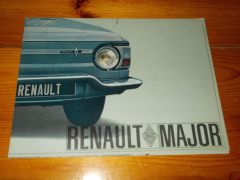 RENAULT MAJOR BROCHURE