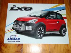Ligier IXO brochures