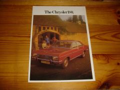 CHRYSLER 180 1972 brochure