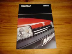 SEAT MARBELLA 1990 brochure