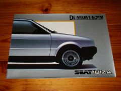 SEAT IBIZA 1984 brochure