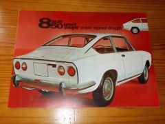 SEAT 850 SPORT COUPE BROCHURE