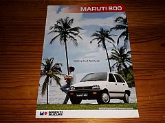 MARUTI SUZUKI  800 brochure