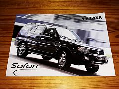 TATA SAFARI brochure