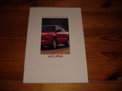 ACURA INTEGRA 1988 brochure