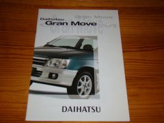 DAIHATSU GRAN MOVE 1999 brochure