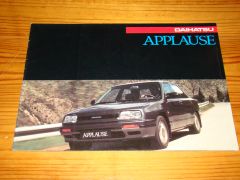 DAIHATSU APPLAUSE 1989 brochure