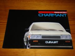 DAIHATSU CHARMANT 1987 brochure