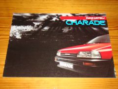 DAIHATSU CHARADE 1988 brochure
