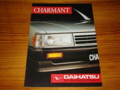 DAIHATSU CHARMANT 1984 brochure