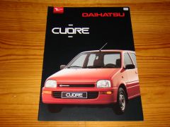 DAIHATSU CUORE brochure