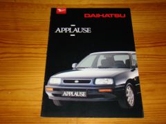 DAIHATSU APPLAUSE 1995 brochure