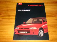 DAIHATSU CHARADE 1995 brochure