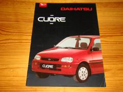 DAIHATSU CUORE 1995 brochure