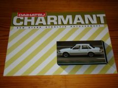 DAIHATSU CHARMANT 1986 brochure