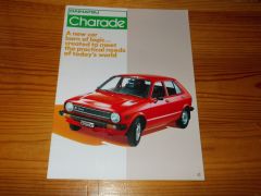 DAIHATSU CHARADE BROCHURE