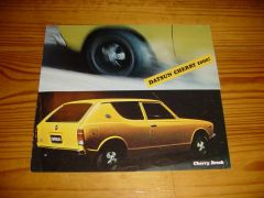 Prospekt DATSUN CHERRY 1000 DATSUN CHERRY 1000 brochure
