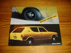 DATSUN  CHERRY 1000 brochure