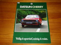 Prospekt DATSUN CHERRY DATSUN CHERRY brochure