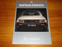 DATSUN STANZA 1980 brochure
