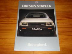 Prospekt DATSUN STANZA 1980 DATSUN STANZA 1980 brochure