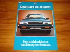 DATSUN BLUEBIRD 1980 brochure