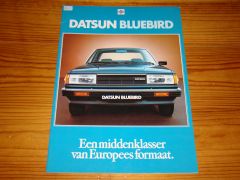 Prospekt DATSUN BLUEBIRD 1980 DATSUN BLUEBIRD 1980 brochure