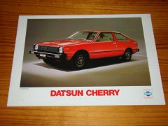 Prospekt DATSUN CHERRY 1979 DATSUN CHERRY 1979 brochure