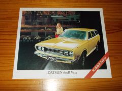 DATSUN 160B VAN BROCHURE